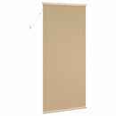 vidaXL Zsaluzia Világos barna mintával 213 x 70 cm 25 mm PVC