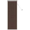 vidaXL Zsaluzia Sötét barna mintával 150 x 50 cm 25 mm PVC
