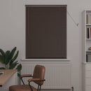 vidaXL Zsaluzia Sötét barna mintával 150 x 90 cm 25 mm PVC