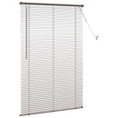 vidaXL Zsaluzia Sötét barna mintával 150 x 90 cm 25 mm PVC