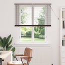 vidaXL Zsaluzia Sötét barna mintával 150 x 120 cm 25 mm PVC
