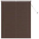 vidaXL Zsaluzia Sötét barna mintával 150 x 120 cm 25 mm PVC