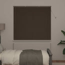 vidaXL Zsaluzia Sötét barna mintával 150 x 150 cm 25 mm PVC