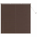 vidaXL Zsaluzia Sötét barna mintával 150 x 150 cm 25 mm PVC