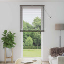 vidaXL Zsaluzia Sötét barna mintával 213 x 70 cm 25 mm PVC
