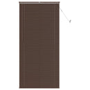vidaXL Zsaluzia Sötét barna mintával 213 x 90 cm 25 mm PVC