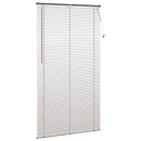 vidaXL Zsaluzia Sötét barna mintával 213 x 120 cm 25 mm PVC