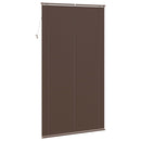 vidaXL Zsaluzia Sötét barna mintával 213 x 120 cm 25 mm PVC