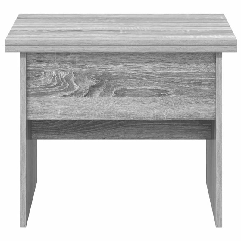 vidaXL Dohányzóasztal Szürke Sonoma 55 x 54,5 x 45 cm Faanyag