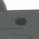 vidaXL Fotel ágy Sötétszürke 69 x 86 x 100 cm szövet