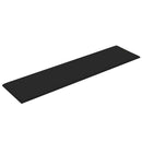 vidaXL Fali Fejtámla 12 pcs Fekete 60 x 15 cm szövet