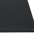 vidaXL Fali Fejtámla 12 pcs Fekete 60 x 15 cm szövet