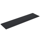 vidaXL Fali Fejtámla 12 pcs Fekete 60 x 15 cm szövet