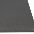 vidaXL Fali Fejtámla 12 pcs Szürke 60 x 15 cm szövet