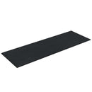 vidaXL Fali Fejtámla 12 pcs Fekete Bársony