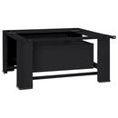 vidaXL Mosógép Talp Fekete 64 x 55 x 32.5 cm Acél