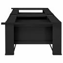 vidaXL Mosógép Talp 2 pcs Fekete 64 x 55 x 32.5 cm Acél