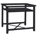 vidaXL Mosógép Talp Fekete 64 x 55 x 32.5 cm Acél