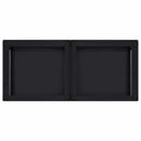 vidaXL Mosógép Talp 2 pcs Fekete 64 x 55 x 32.5 cm Acél