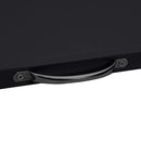 vidaXL Mosógép Középső Polc Fekete 60 x 60 x 8 cm Acél