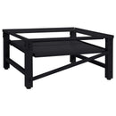 vidaXL Mosógép Talp Fekete 62 x 60,5 x 32,5 cm Acél