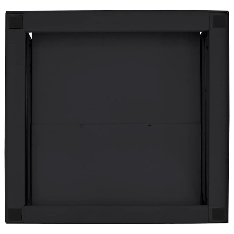 vidaXL Mosógép Talp Fekete 64 x 55 x 32.5 cm Acél