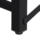 vidaXL Mosógép Talp 2 pcs Fekete 124,5 x 61,5 x 32,5 cm Acél