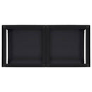 vidaXL Mosógép Talp 2 pcs Fekete 64 x 55 x 32.5 cm Acél