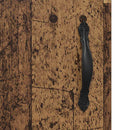 vidaXL Széf Öreg fa 69,5 x 34 x 90 cm Faanyag