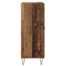 vidaXL Széf Öreg fa 69,5 x 34 x 90 cm Faanyag