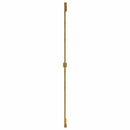 vidaXL Istállóajtó Corona Mézes Barna 80 x 210 cm Tömör Fenyőfa