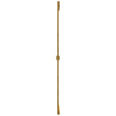 vidaXL Istállóajtó Corona Mézes Barna 90 x 210 cm Tömör Fenyőfa