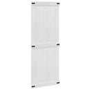 vidaXL Istállóajtó Corona 80 x 210 cm Tömör Fenyőfa