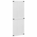vidaXL Istállóajtó Corona 80 x 210 cm Tömör Fenyőfa