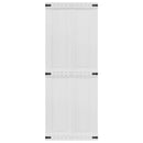 vidaXL Istállóajtó Corona 80 x 210 cm Tömör Fenyőfa
