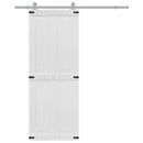 vidaXL Istállóajtó Corona 80 x 210 cm Tömör Fenyőfa