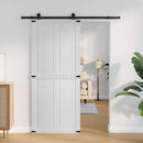 vidaXL Istállóajtó Corona 90 x 210 cm Tömör Fenyőfa