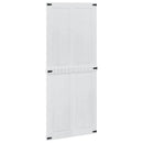 vidaXL Istállóajtó Corona 90 x 210 cm Tömör Fenyőfa