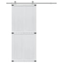 vidaXL Istállóajtó Corona 90 x 210 cm Tömör Fenyőfa
