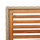 vidaXL Kerti összecsukható székek 4 pcs Barna és Bézs