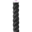 vidaXL Juta Kötél 14 mm Fekete 100% Tossa kender