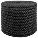 vidaXL Juta Kötél 20 mm Fekete 100% Tossa kender