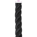 vidaXL Juta Kötél 20 mm Fekete 100% Tossa kender