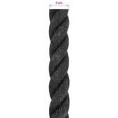 vidaXL Juta Kötél 30 mm Fekete 100% Tossa kender