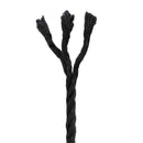 vidaXL Pamut Zsinór 4 mm 100 m Fekete 100% Pamut
