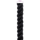 vidaXL Pamut Kötél 14 mm 250 m Fekete 100% Pamut