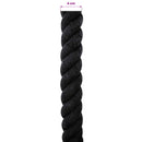 vidaXL Pamut Kötél 40 mm 25 m Fekete 100% Pamut