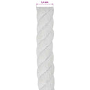 vidaXL Pamut Kötél 24 mm 25 m Fehér 100% Pamut