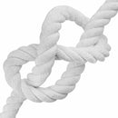 vidaXL Pamut Kötél 30 mm 10 m Fehér 100% Pamut