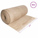 vidaXL Juta tekercs 160 x 5000 cm Természetes